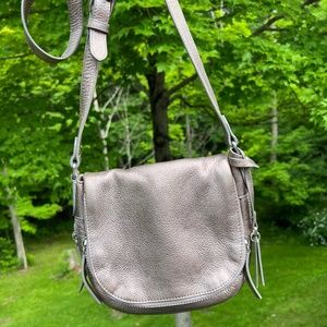 Vince Camuto Silver Satchel Bag